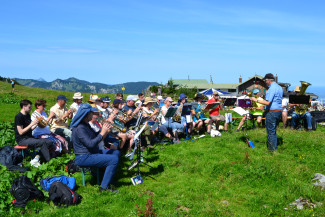 Kampenwandgottesdienst an der Steinlingalm