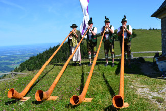 Kampenwandgottesdienst an der Steinlingalm
