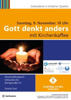 Gottesdienst in einfacher Sprache
