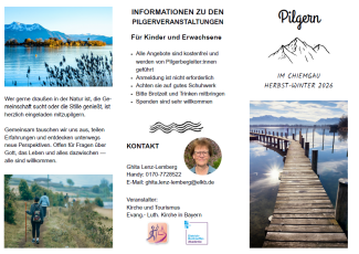 Pilgerangebote Herbst/Winter 2026 Flyer - Allgemeine Informationen